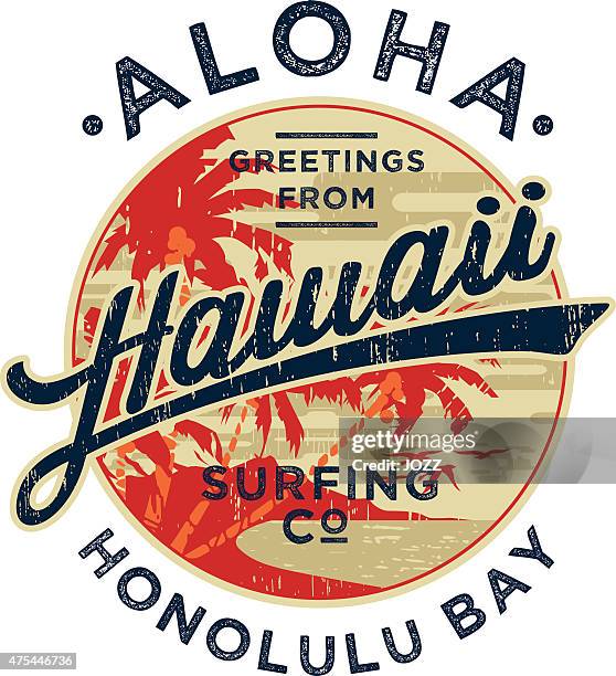 ilustrações, clipart, desenhos animados e ícones de aloha - hawaii islands