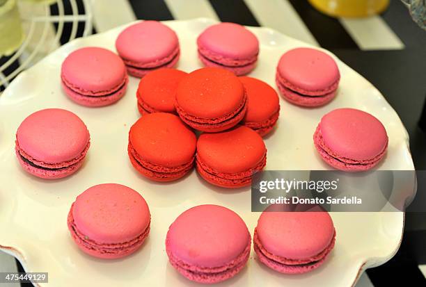 General view of atmosphere at a celebration of LoveGold, Pamela Love's first fine jewelry collection at Chateau Marmont on February 27, 2014 in Los...