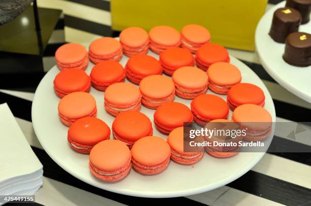 General view of atmosphere at a celebration of LoveGold, Pamela Love's first fine jewelry collection at Chateau Marmont on February 27, 2014 in Los...