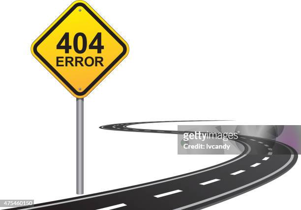 error 404 sign - road sign board 幅插畫檔、美工圖案、卡通及圖標