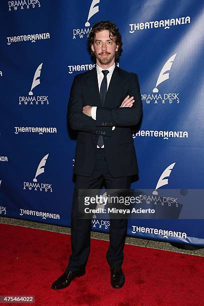 Actor Christian Borle attends the 2015 Drama Desk Awards at Marriott Marquis Times Square on May 31, 2015 in New York City.