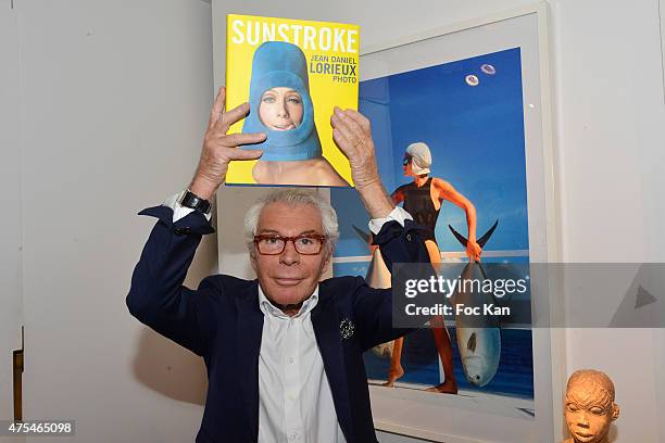 Fashion photographer Jean Daniel Lorieux attends the Jean Daniel Lorieux Photo Exhibition book signing at Galerie Bernard Dulon on May 31 on May 30,...