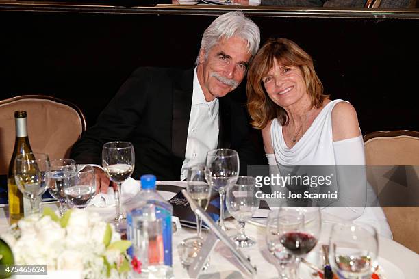 Actors Sam Elliott and Katherine Ross attend the 5th Annual Critics' Choice Television Awards at The Beverly Hilton Hotel on May 31, 2015 in Beverly...