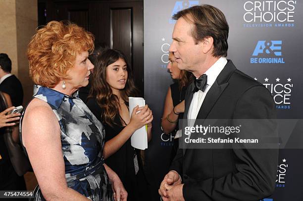 Actors Betty Ann Baker and Bill Paxton attend the 5th Annual Critics' Choice Television Awards at The Beverly Hilton Hotel on May 31, 2015 in Beverly...