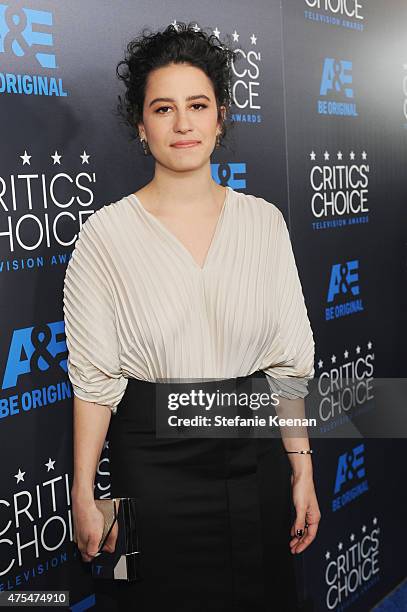 Actress Ilana Glazer attends the 5th Annual Critics' Choice Television Awards at The Beverly Hilton Hotel on May 31, 2015 in Beverly Hills,...