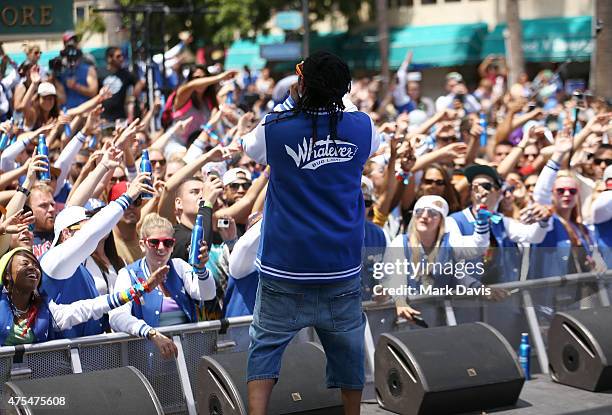 Lil Jon performs to the graduates of Bud Lights Whatever, USA class of 2015 to close out an epic, #UpForWhatever weekend May 31, 2015 in Catalina...