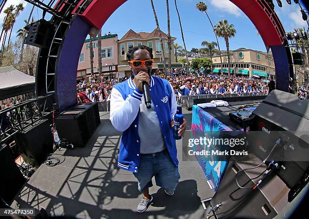 Lil Jon delivers the commencement speech to the graduates of Bud Lights Whatever, USA class of 2015 on May 31, 2015 on Catalina Island, California....