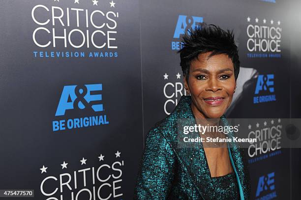 Actress Cicely Tyson attends the 5th Annual Critics' Choice Television Awards at The Beverly Hilton Hotel on May 31, 2015 in Beverly Hills,...