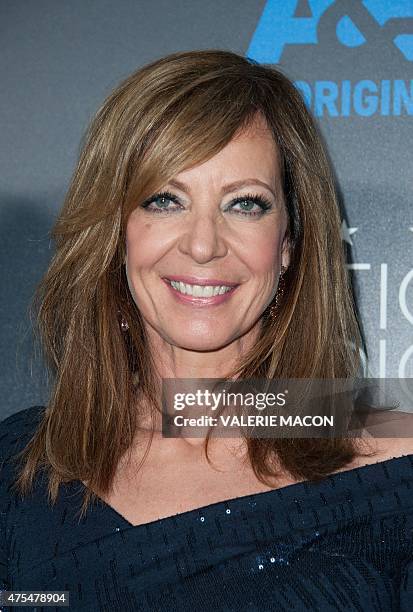 Actress Allison Janney arrives for the Fifth Annual Critic's Choice Television Awards in Beverly Hills, California, May 31, 2015. AFP PHOTO / Valerie...