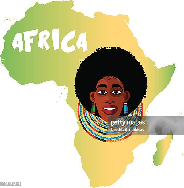 africa - maasai stock illustrations