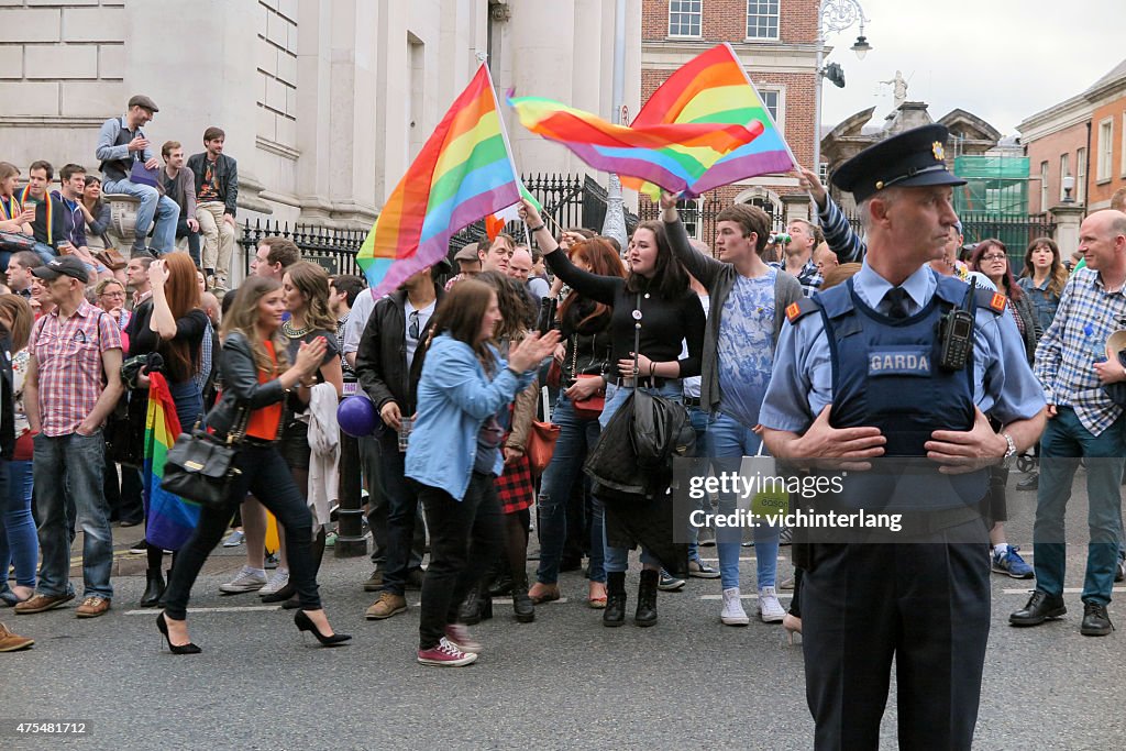 Matrimonio igualdad National referéndum de Irlanda, 23 de mayo de 2015.