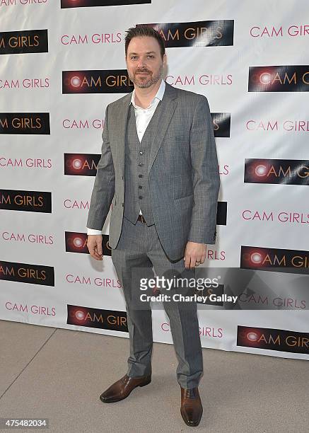 Director and executive producer David Slack attends the screening party for the new original web series, "CAM GIRLS" at United Talent Agency on May...