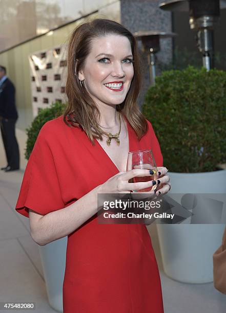 Actress and executive producer Kate Bond attends the screening party for the new original web series, "CAM GIRLS" at United Talent Agency on May 31,...