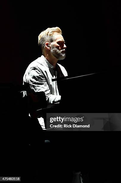 Bernie Herms performs onstage during the 3rd Annual KLOVE Fan Awards at the Grand Ole Opry House on May 31, 2015 in Nashville, Tennessee.