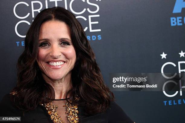 Actress Julia Louis-Dreyfus attends the 5th annual Critics' Choice Television Awards at The Beverly Hilton Hotel on May 31, 2015 in Beverly Hills,...