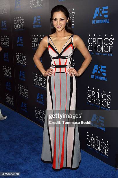 Actress Annet Mahendru attends the 5th annual Critics' Choice Television Awards at The Beverly Hilton Hotel on May 31, 2015 in Beverly Hills,...