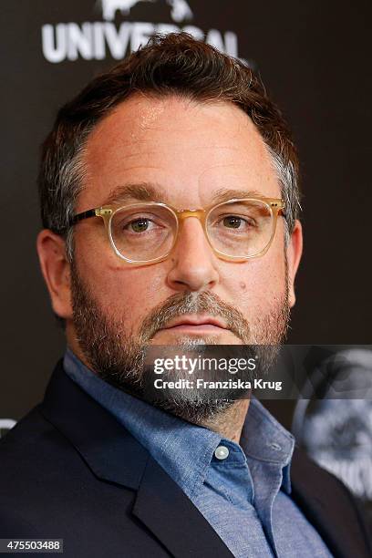 Colin Trevorrow attends the 'Jurassic World' Photocall on June 01, 2015 in Berlin, Germany.