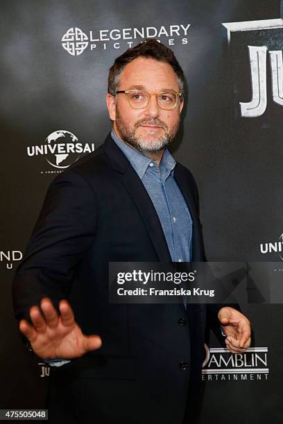 Colin Trevorrow attends the 'Jurassic World' Photocall on June 01, 2015 in Berlin, Germany.