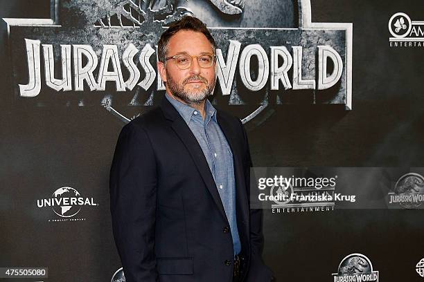 Colin Trevorrow attends the 'Jurassic World' Photocall on June 01, 2015 in Berlin, Germany.