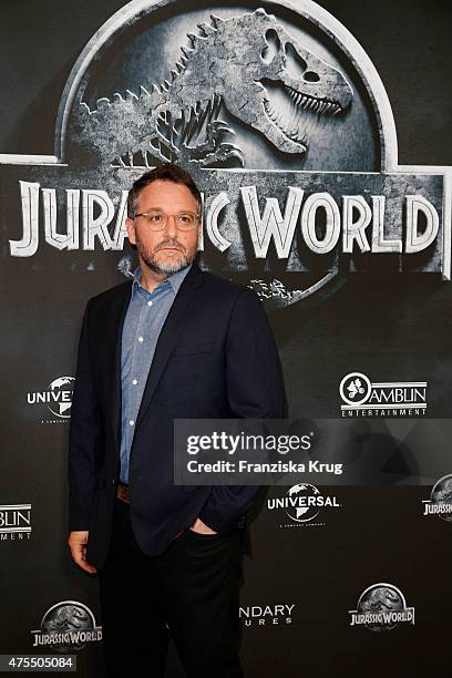 Colin Trevorrow attends the 'Jurassic World' Photocall on June 01, 2015 in Berlin, Germany.