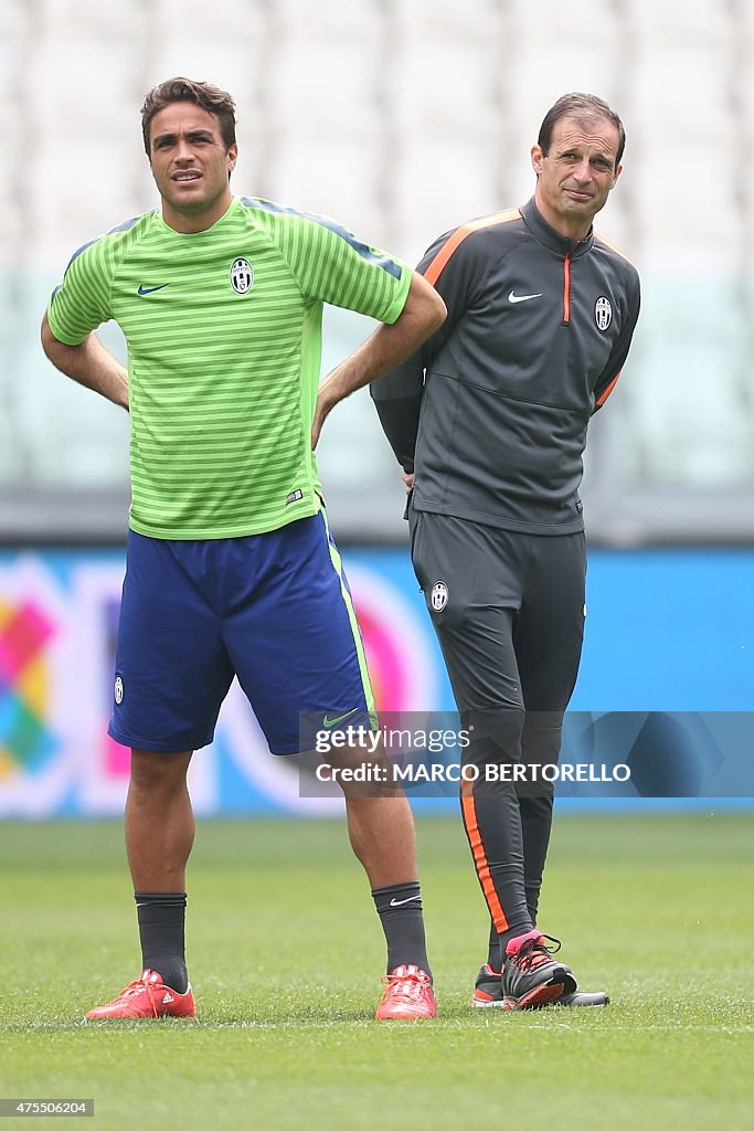 FBL-EUR-C1-JUVENTUS-TRAINING