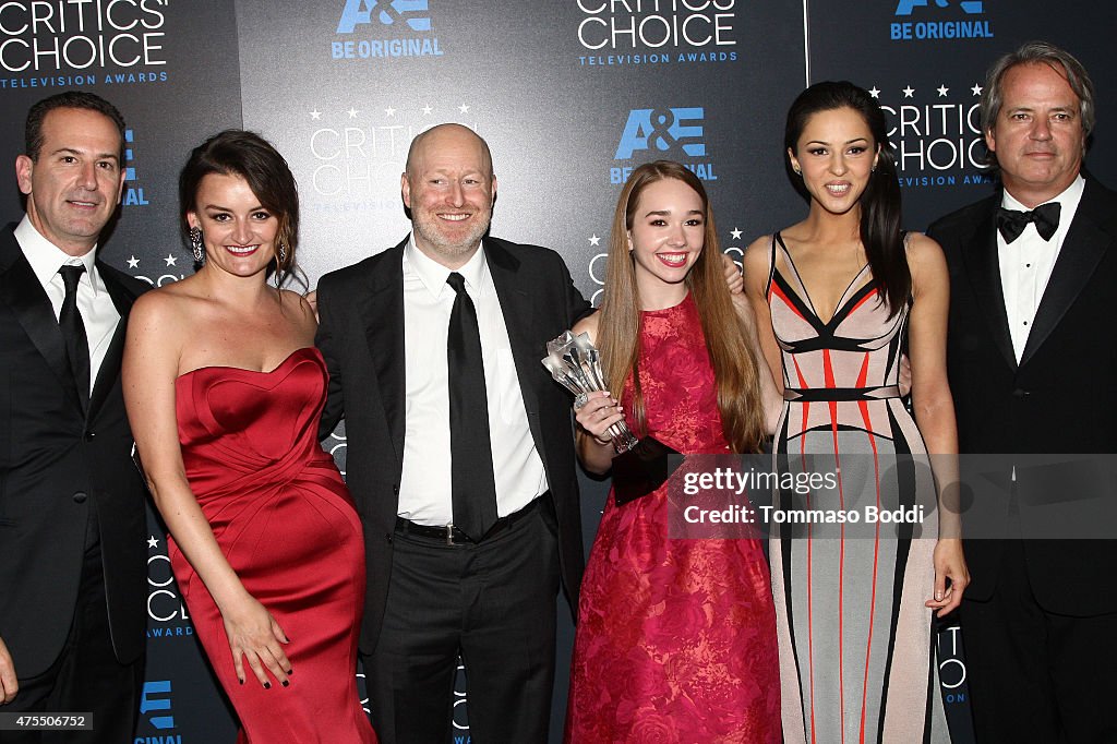 5th Annual Critics' Choice Television Awards - Press Room