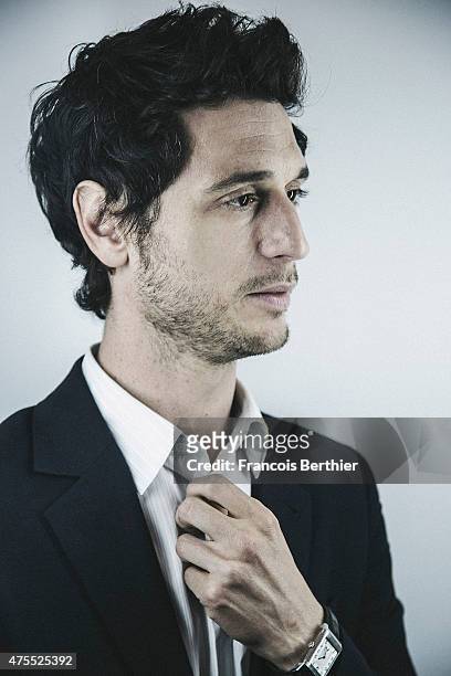 Actor Jeremie Elkaim is photographed on May 20, 2015 in Cannes, France.
