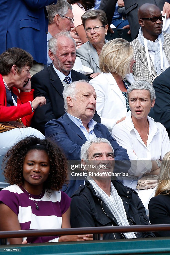 Celebrities At French Open 2015  - Day Nine