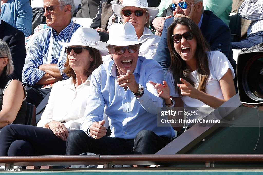 Celebrities At French Open 2015  - Day Nine