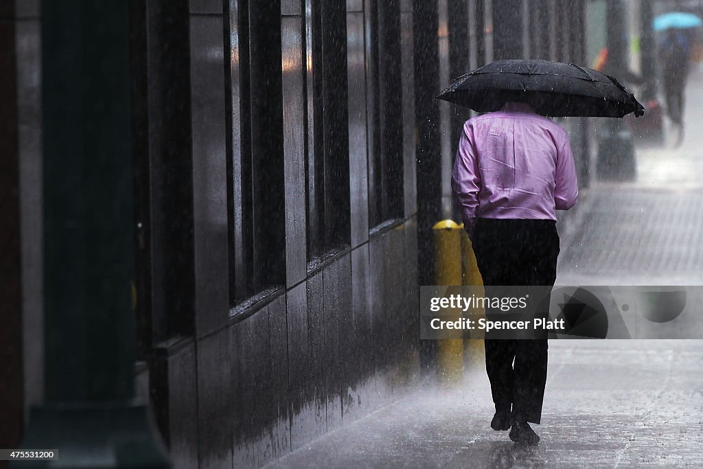 Thunderstorms Threaten New York City Area With Flood Potential