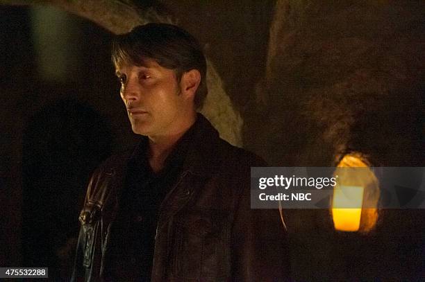 Primavera" Episode 302 -- Pictured: Mads Mikkelsen as Hannibal Lecter --