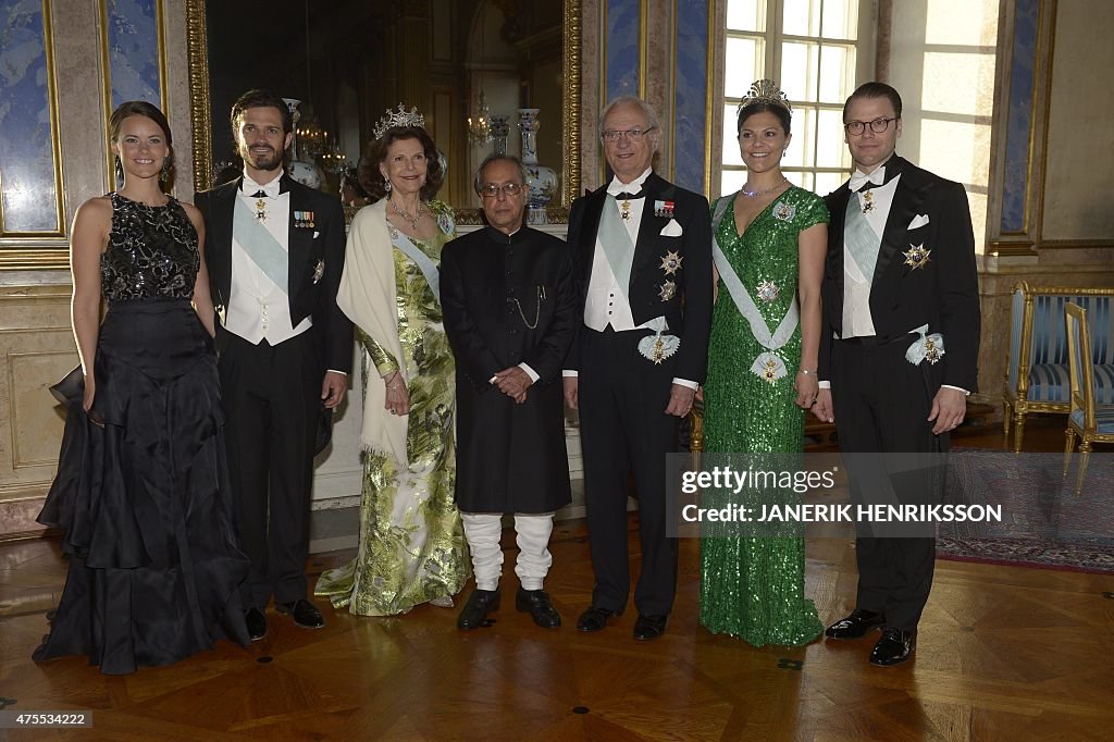 SWEDEN-INDIA-DIPLOMACY-ROYALS