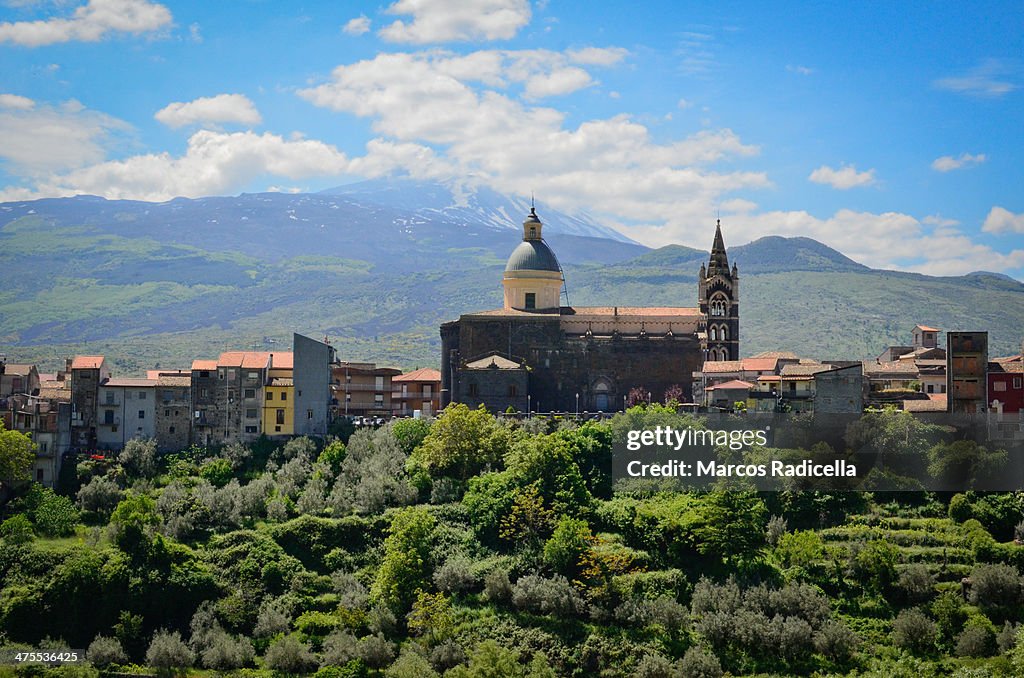 Randazzo townscape, Sicily