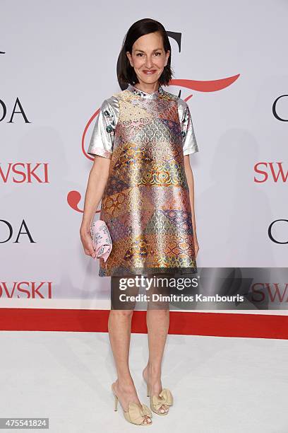 Cynthia Rowley attends the 2015 CFDA Fashion Awards at Alice Tully Hall at Lincoln Center on June 1, 2015 in New York City.