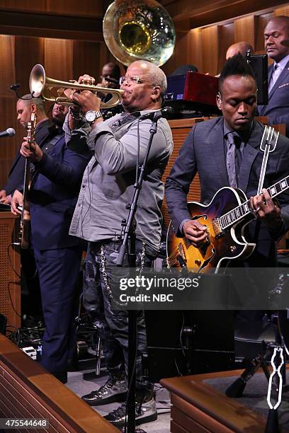 Episode 0270 -- Pictured: Musician Terence Blanchard performs with The Roots on June 1, 2015 --