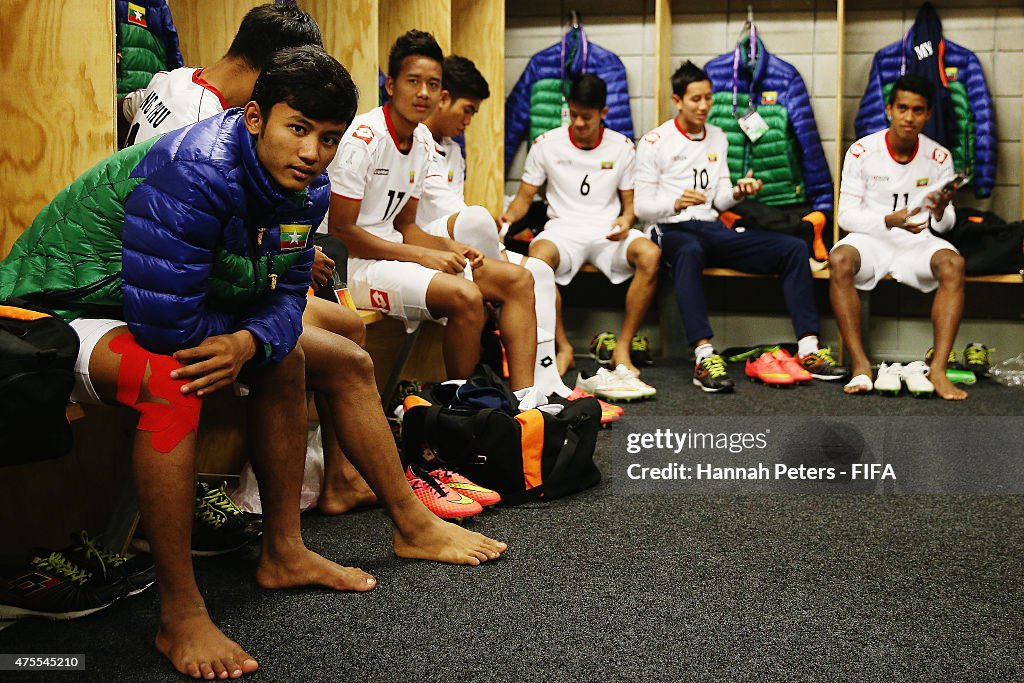 Myanmar v Ukraine: Group A - FIFA U-20 World Cup New Zealand 2015