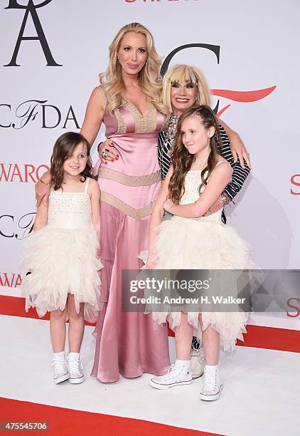 Lulu Johnson and designer Betsey Johnson attend the 2015 CFDA Fashion Awards at Alice Tully Hall at Lincoln Center on June 1, 2015 in New York City.