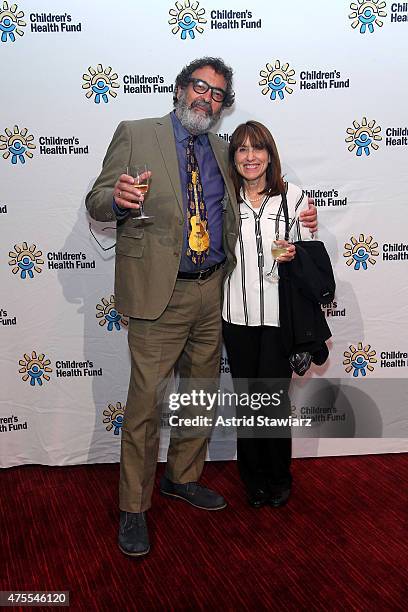 Neil Redlener and Gloria Redlener attend the Childrens Health Fund Annual Gala at Jazz at Lincoln Center on June 1, 2015 in New York City.