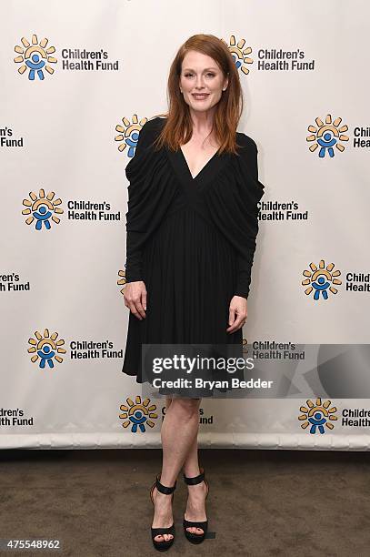 Actress Julianne Moore attends the Childrens Health Fund Annual Gala at Jazz at Lincoln Center on June 1, 2015 in New York City.