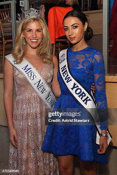 Jillian Tapper and Iman Oubou attend the Childrens Health Fund Annual Gala at Jazz at Lincoln Center on June 1, 2015 in New York City.