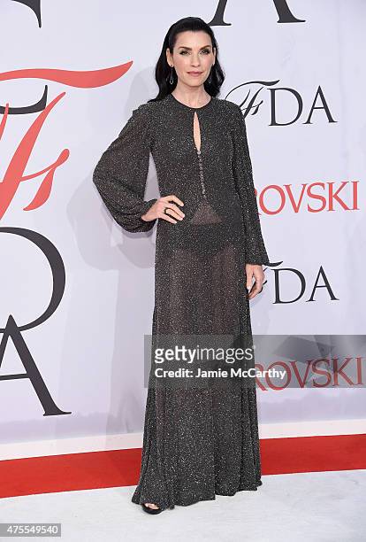 Actress Julianna Margulies attends the 2015 CFDA Fashion Awards at Alice Tully Hall at Lincoln Center on June 1, 2015 in New York City.