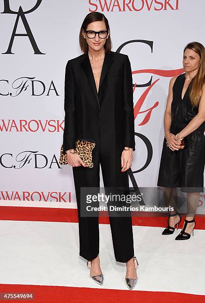 Jenna Lyons attends the 2015 CFDA Fashion Awards at Alice Tully Hall at Lincoln Center on June 1, 2015 in New York City.