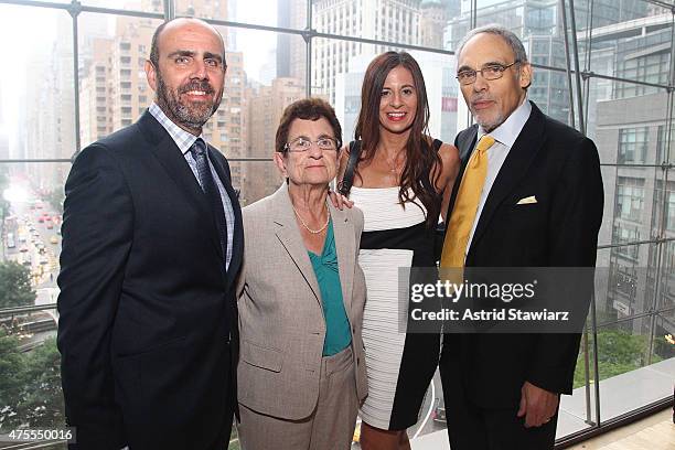 Al Schnier, Heidi Schnier, Heidi Schnier, and Dr. Irwin Redlener attend the Childrens Health Fund Annual Gala at Jazz at Lincoln Center on June 1,...