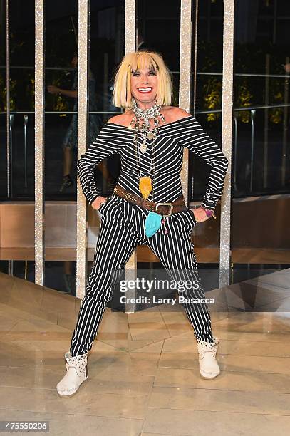 Designer Betsey Johnson attends the 2015 CFDA Fashion Awards at Alice Tully Hall at Lincoln Center on June 1, 2015 in New York City.