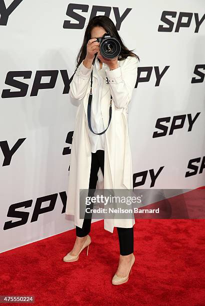 Ann Curry attends the New York premiere "Spy" at AMC Loews Lincoln Square on June 1, 2015 in New York City.