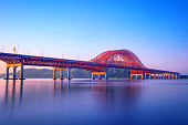 Banghwa bridge and han river in Seoul