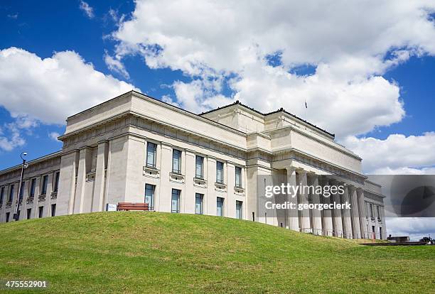 auckland war memorial museum - war memorial stock pictures, royalty-free photos & images