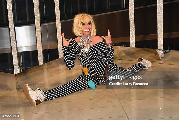 Designer Betsey Johnson attends the 2015 CFDA Fashion Awards at Alice Tully Hall at Lincoln Center on June 1, 2015 in New York City.