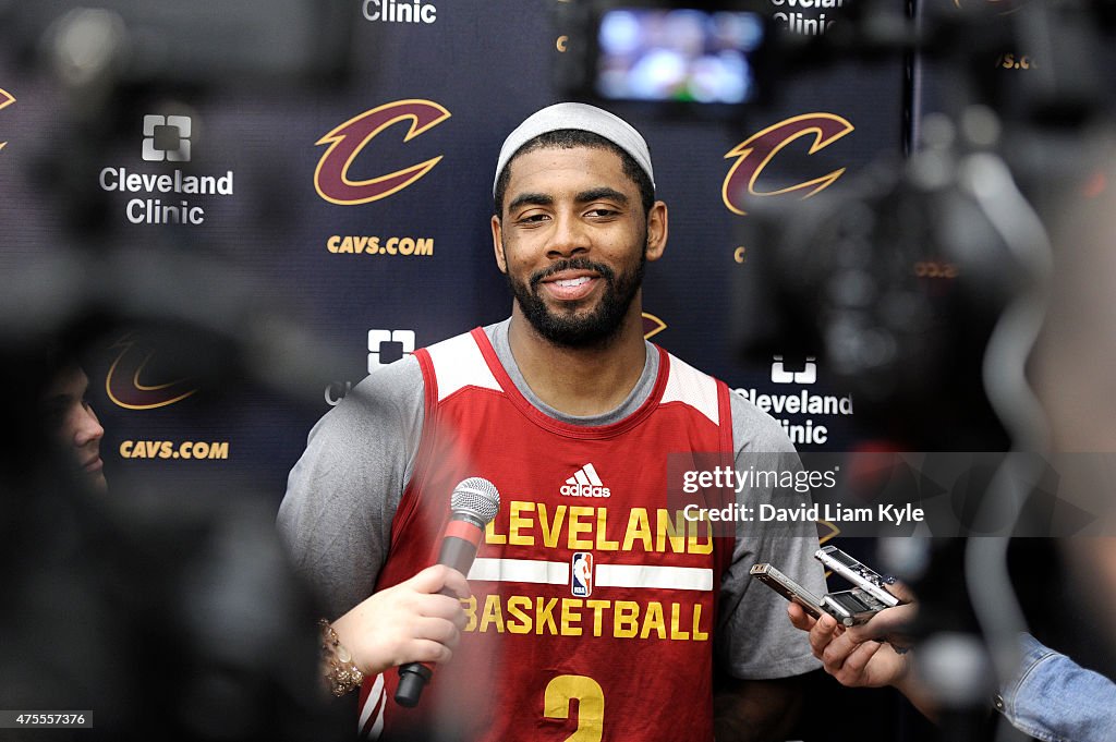 Cavaliers Last Practice at Home Before Heading to the NBA Finals