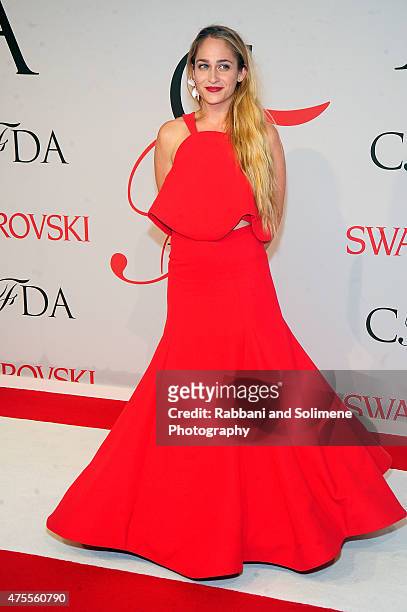 Jemima Kirke attends the 2015 CFDA Fashion Awards at Alice Tully Hall at Lincoln Center on June 1, 2015 in New York City.